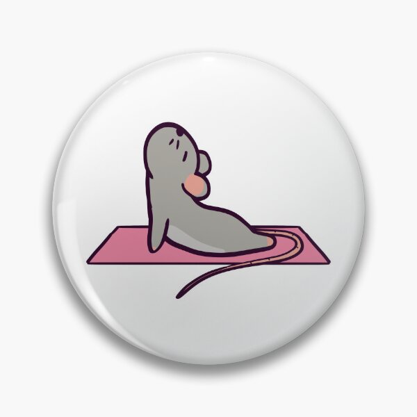 Item preview, Cute Rat Yoga designed and sold by ThumboArtBumbo.