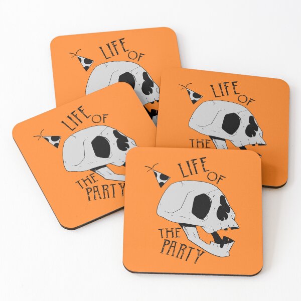 Item preview, Life of the Party Skull  designed and sold by bendrawslife.