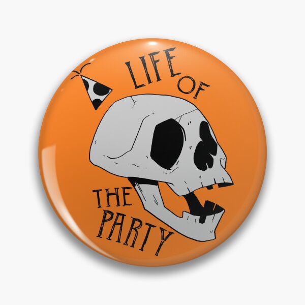 Item preview, Life of the Party Skull  designed and sold by bendrawslife.