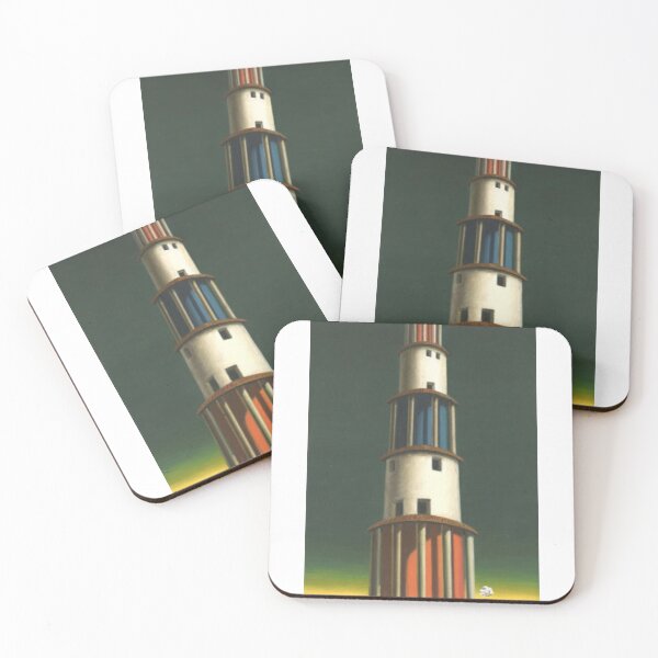 Item preview, La torre e il treno by Giorgio de Chirico designed and sold by Mapsart-.