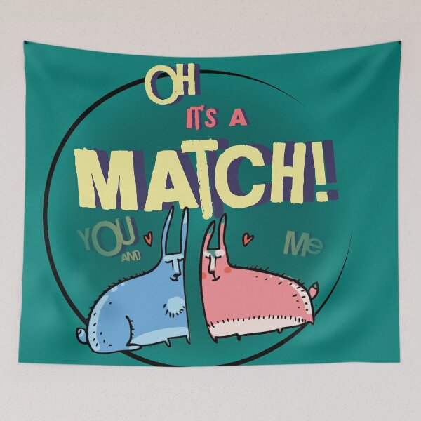 Item preview,  OH,Its a Match! You and Me! designed and sold by Miri-amI.