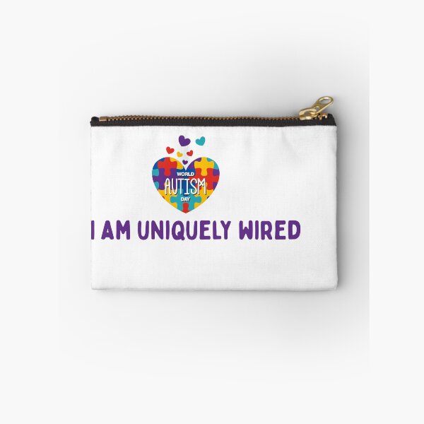 Item preview, World Autism Day, I am uniquely wired designed and sold by Printellarium.