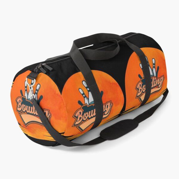 Item preview, Retro Bowling Sunset | Vintage Bowling Cones Art | Stylish Bowling Lover's Dream designed and sold by ElLocoMus.