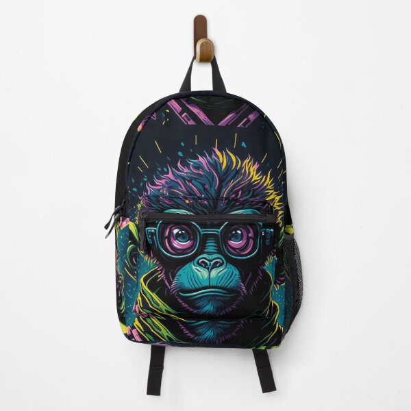 Item preview, crazy monkey neon effect designed and sold by artegrafico92.