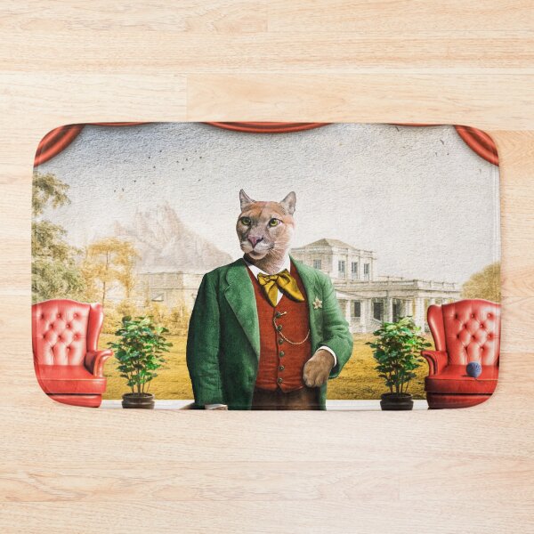 Item preview, Portrait of Sir Percival Puma designed and sold by PETER GROSS.