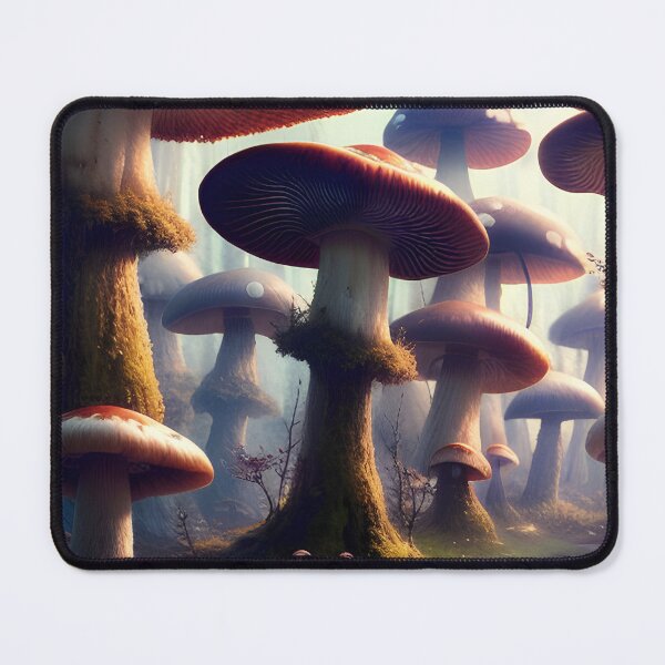 Item preview, Highly detailed Mushroom Forest Fantasy Art designed and sold by VersoShopping.