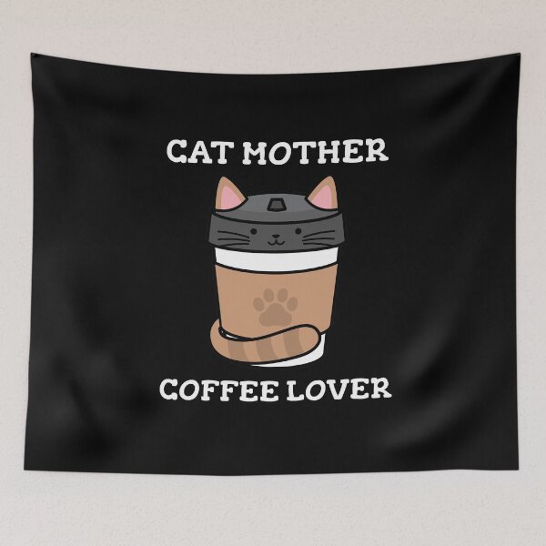 Item preview, Cat Mother Coffee Lover designed and sold by TeePartyHost.