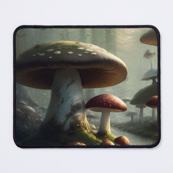 Item preview, Highly detailed Mushroom Forest Fantasy Art designed and sold by VersoShopping.