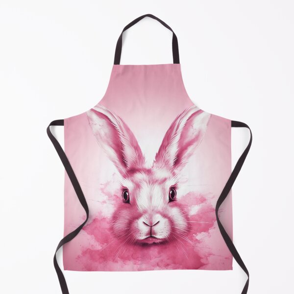 Artikelvorschau, Rosa Aquarell-Osterhasenkunst entworfen und verkauft von Simone Davino.
