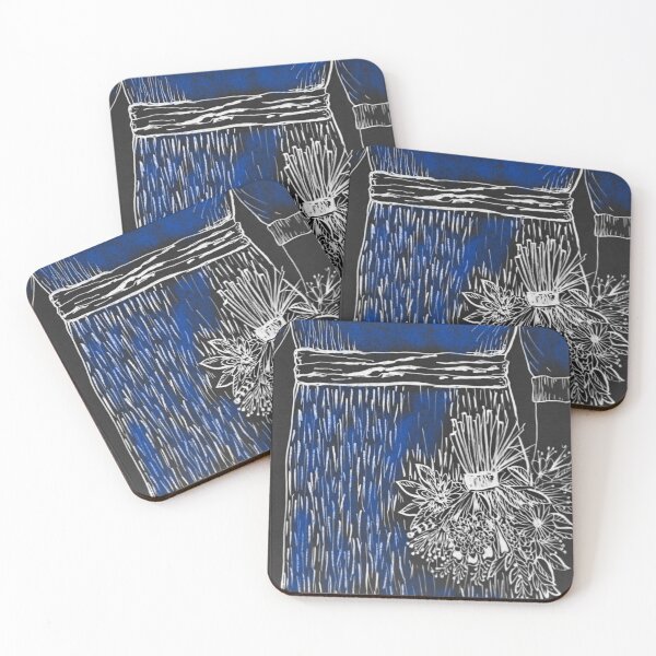 Aperçu de l'œuvre Barres bleues créée et vendue par Berlinsmith917.