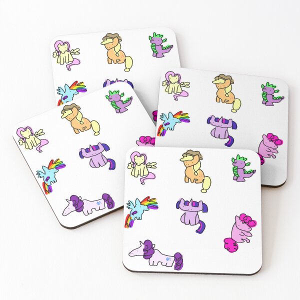 Item preview, Badly Drawn Horses Sticker Pack designed and sold by casserolestan.