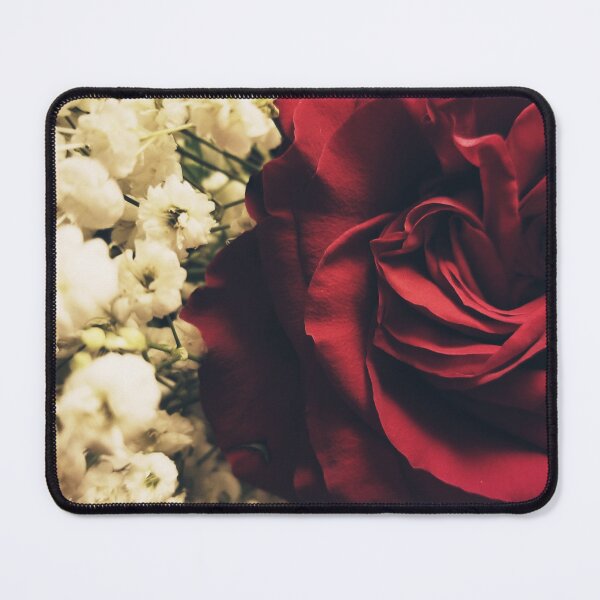 Item preview, Rose with baby's breath designed and sold by glc1985.