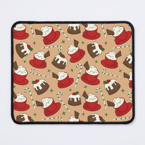 Item preview, Indulgence Coffee and Cake Christmas Pattern designed and sold by CreativeDraws42.