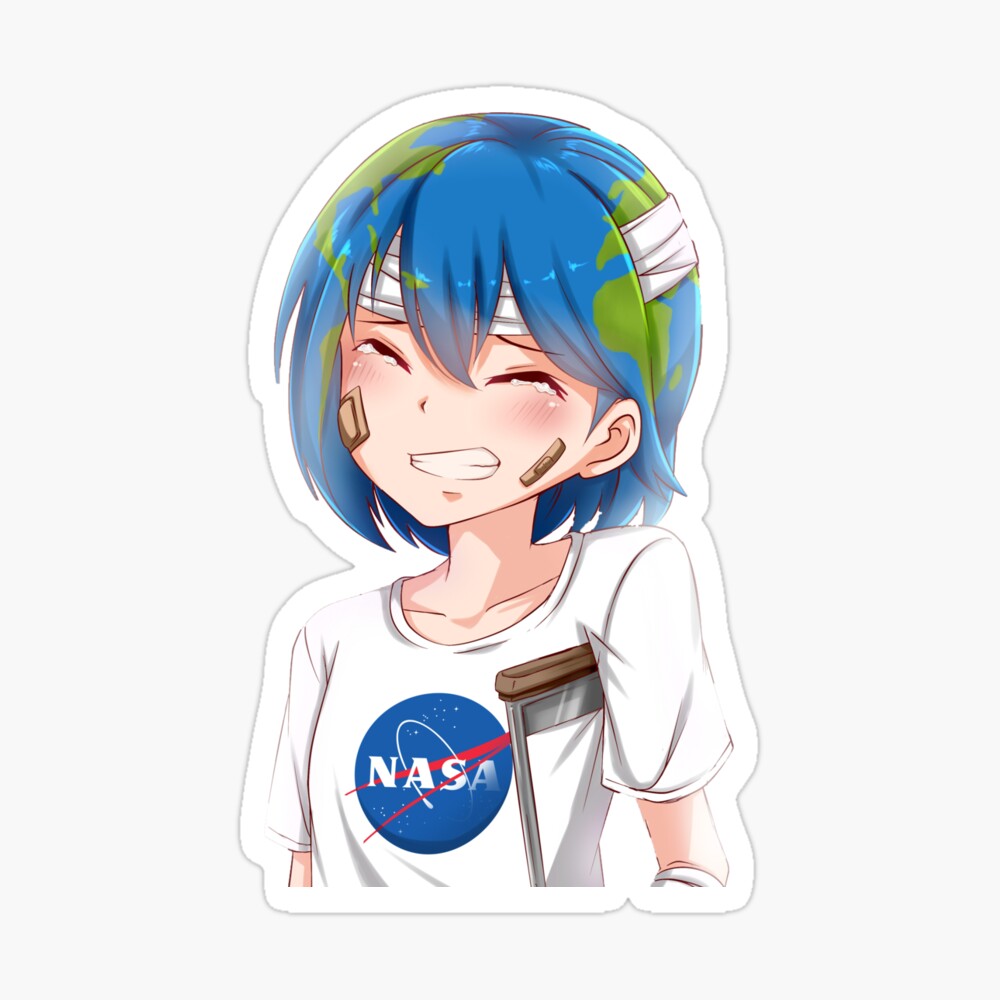 Earth-chan by Vinyl-197lolz | Earth-chan, Earth-kun, Kawaii earth