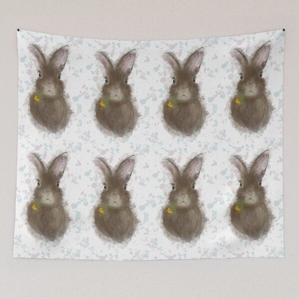 Item preview, Bunny rabbit Easter watercolour designed and sold by SepiaWinchester.