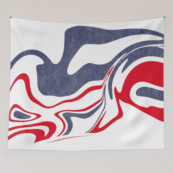 Item preview, Red & Navy Blue designed and sold by Owie's ART.