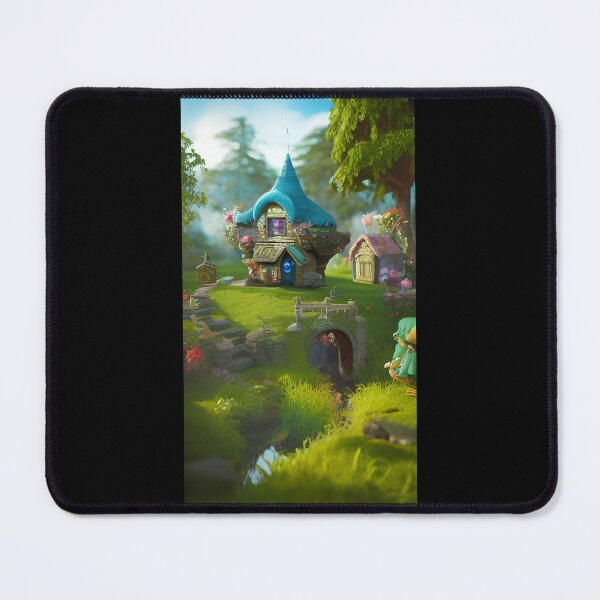 Item preview, Enchanted Micro Village Immersed in a Fairy designed and sold by Smitherland17.