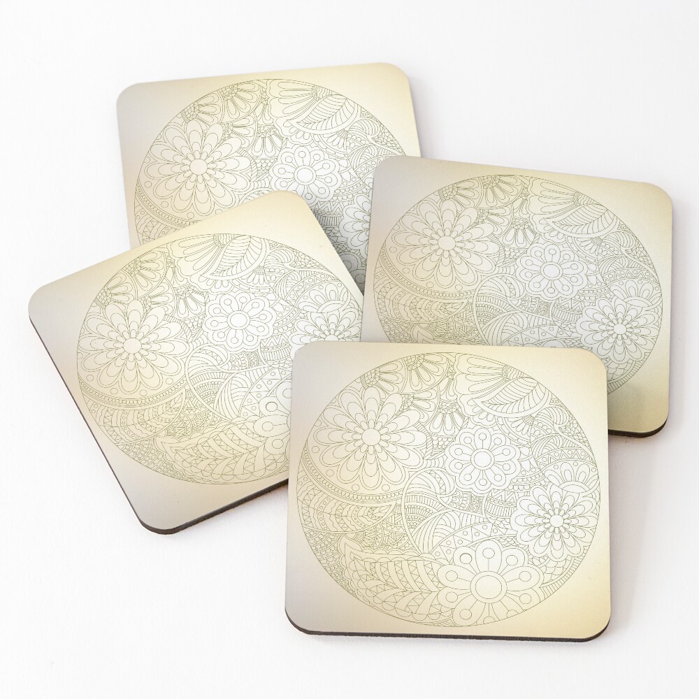 Item preview, Coasters (Set of 4) designed and sold by stillnessgifts.