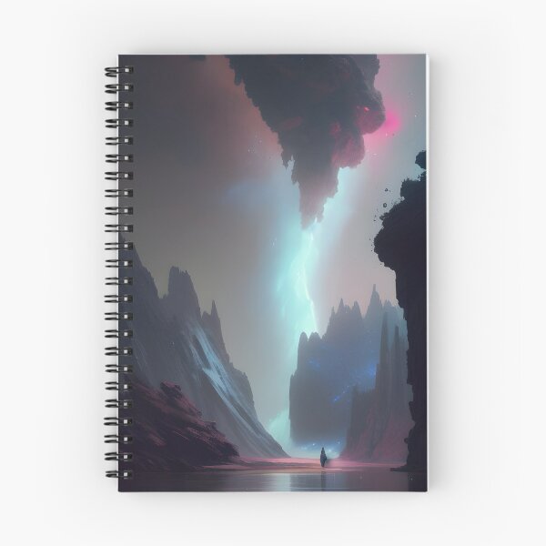 Item preview, Cosmic Fantasy World Nebula Night Sky Alien Landscape designed and sold by VersoShopping.