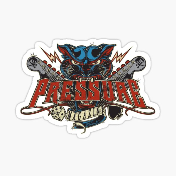 Panther - Pressure Magazine by D. Vicente Sticker
