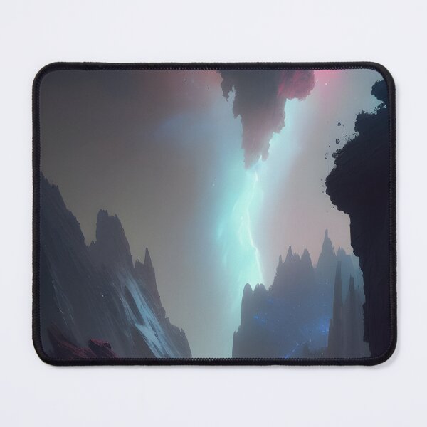 Item preview, Cosmic Fantasy World Nebula Night Sky Alien Landscape designed and sold by VersoShopping.