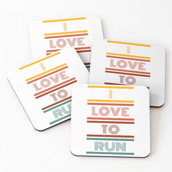 Item preview, I love to Run   designed and sold by HPTrackChat.
