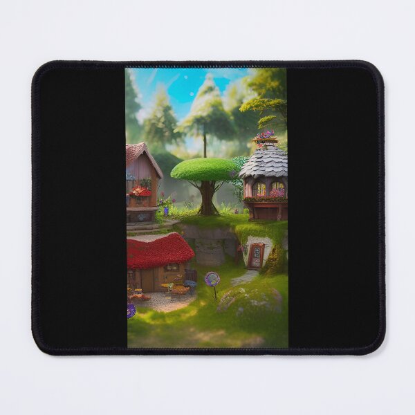 Item preview, Enchanted Micro Village Immersed in a Fairy designed and sold by Smitherland17.
