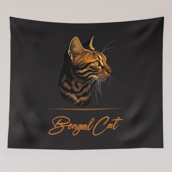 Item preview, Elegant Bengal Cat designed and sold by Best-Breeds.