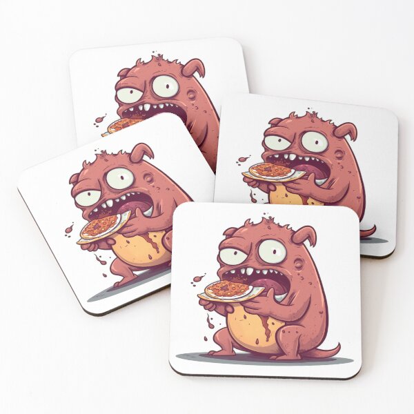 Item preview, piggy pizza eater designed and sold by wadepbc.