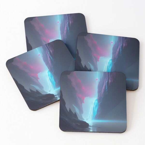Item preview, Cosmic Fantasy World Nebula Night Sky Alien Landscape designed and sold by VersoShopping.