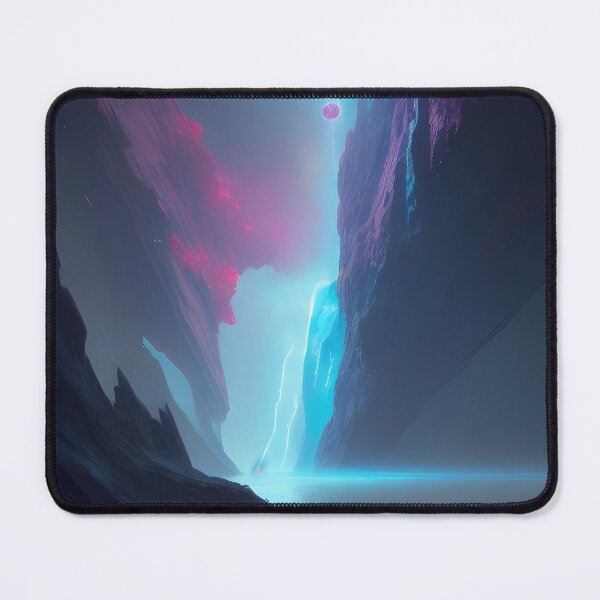 Item preview, Cosmic Fantasy World Nebula Night Sky Alien Landscape designed and sold by VersoShopping.