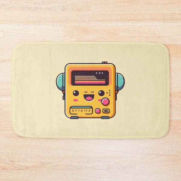 Item preview, Cute Happy Retro Music Box designed and sold by ultra-cute.