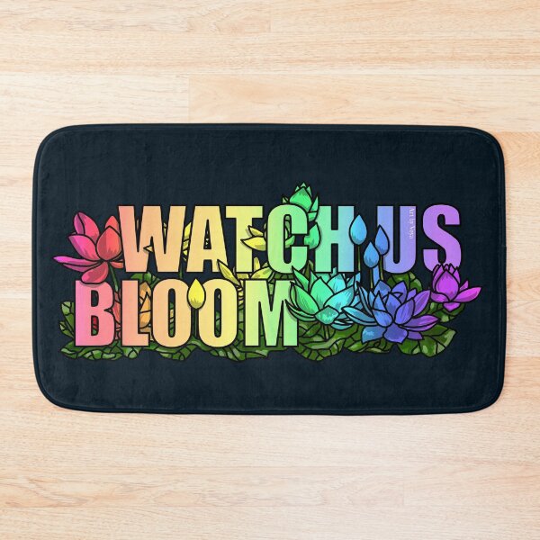Item preview, Watch Us Bloom Lotus Rainbow 2023 designed and sold by Art by Veya.
