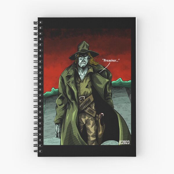 Item preview, Preacher “The Man Comes Around” Saint Of Killers portrait (digital) designed and sold by Stag Art Studios.