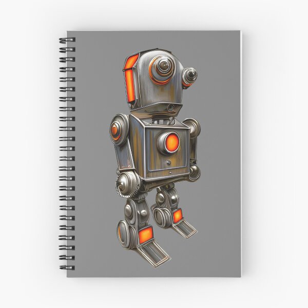 Item preview, Cute cartoon retro robot 1 designed and sold by SorohanMedia.