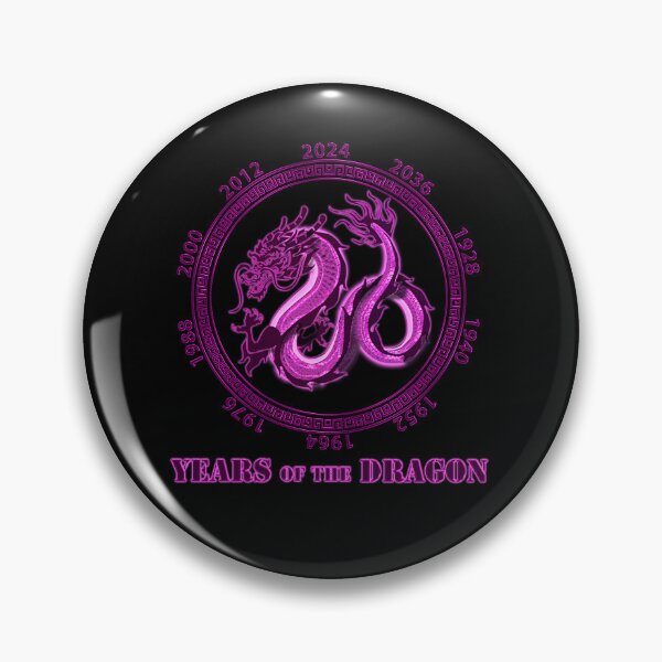 Item preview, Pink Years of the Dragon 2024 designed and sold by TheirChoice.