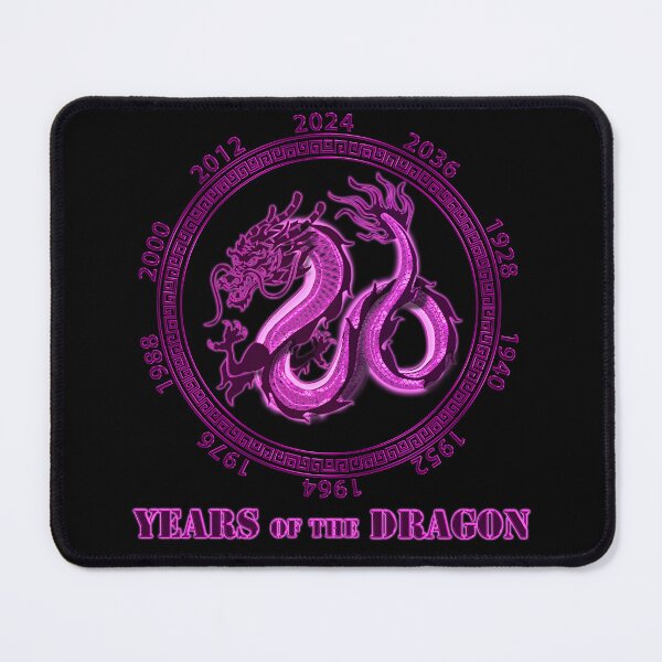 Item preview, Pink Years of the Dragon 2024 designed and sold by TheirChoice.