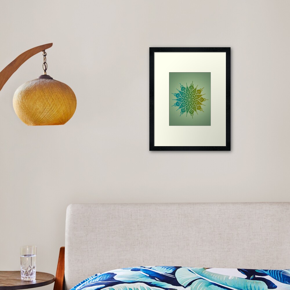 Item preview, Framed Art Print designed and sold by stillnessgifts.