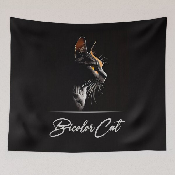 Item preview, Bicolor Cat designed and sold by Best-Breeds.