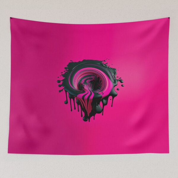 Item preview, 3d Pink tornado art designed and sold by Simone Davino.