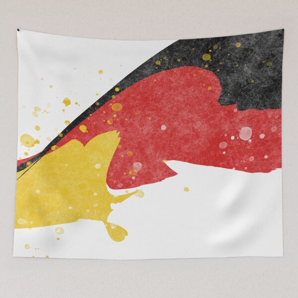 Item preview, Black Red Yellow Wave designed and sold by Owie's ART.