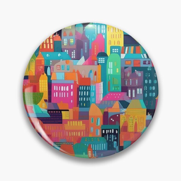 Item preview, Urban Dreams Collection: Apparel and Homeware with Cityscape Pattern Print designed and sold by ThePurpleMelon.