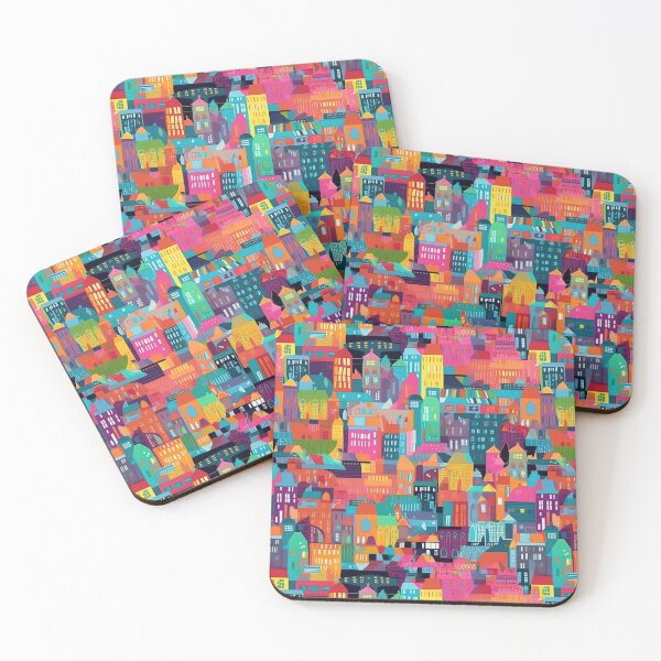 Item preview, Urban Dreams Collection: Apparel and Homeware with Cityscape Pattern Print designed and sold by ThePurpleMelon.