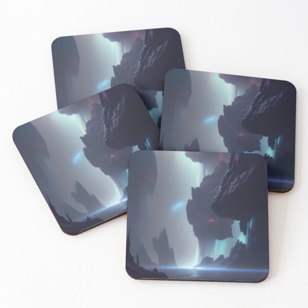 Item preview, Cosmic Fantasy World Nebula Night Sky Alien Landscape designed and sold by VersoShopping.