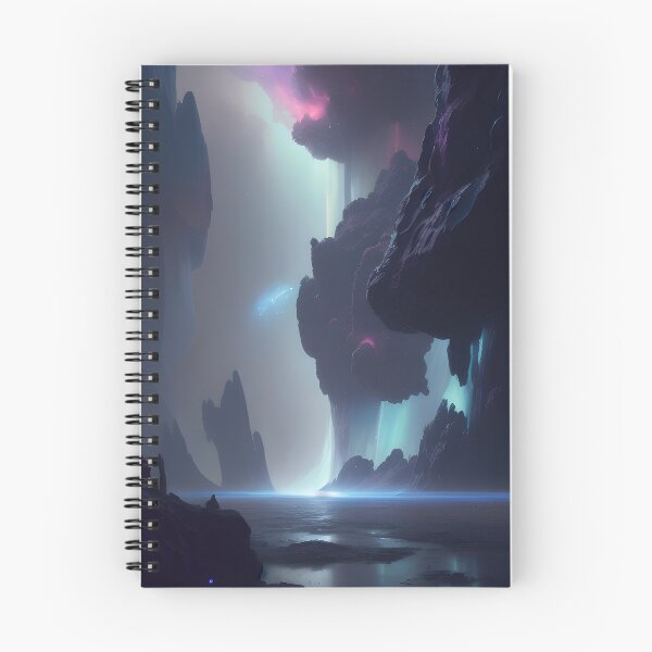 Item preview, Cosmic Fantasy World Nebula Night Sky Alien Landscape designed and sold by VersoShopping.