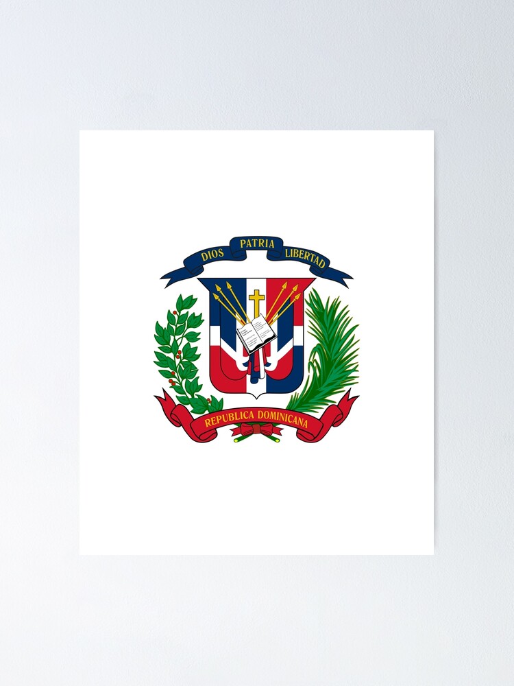 Dominican Republic Coat Of Arms T Shirt National Emblem