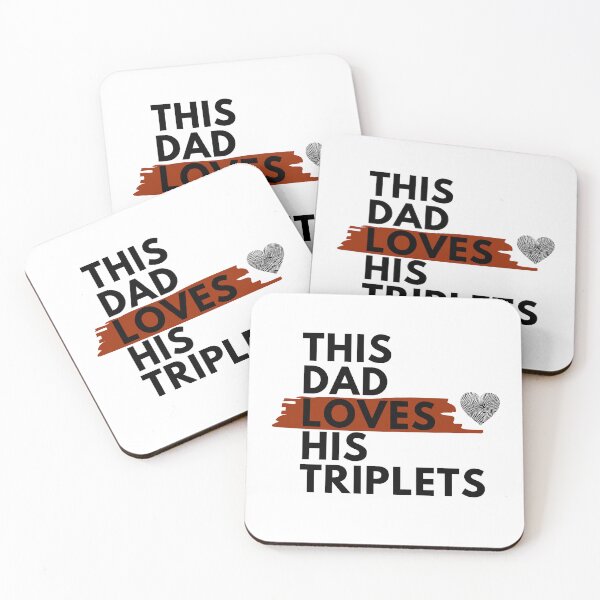 Item preview, This Dad Loves His Triplets designed and sold by Yevhenii Kravchuk.