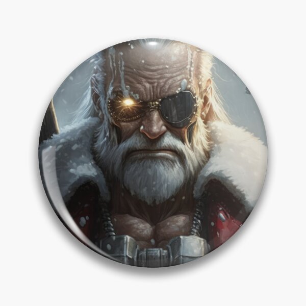 Item preview, Terminator Santa Claus, Cyborg of Death designed and sold by ArtificialEye.