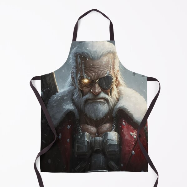 Item preview, Terminator Santa Claus, Cyborg of Death designed and sold by ArtificialEye.