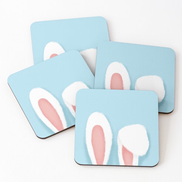 Item preview, Furry Flappers - Bunny Ears Baby Blue designed and sold by Zorana Stevanovic.